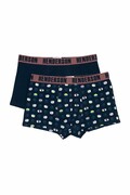 Bokserki męskie 2 pack Sushi niebieskie M Henderson