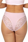 Figi z koronką 235 w kolorze jasnoróżowym L Donna