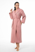 Ciepły bawełniany szlafrok Ember pink M Dorota
