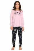 Piżama dziewczęca Umbra różowa 122/128 Italian Fashion