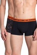 2pack bokserek męskich Ozzy czarne i szare XXL Henderson