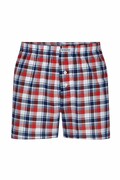 Bokserki męskie 1449, czerwono-niebieska kratka XXL Henderson