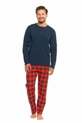 Piżama męska Severin ciemnoniebieska XXL