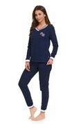 Piżama damska Silvia granatowa L DN Nightwear