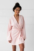 Damski szlafrok Gianna jasno różowy L/XL Sensis