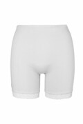 Bawełniane figi maxi bermudy 22042 białe XXL