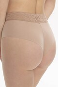 Bezszwowe figi brazylijskie Cotton Mood BRASIL beżowe S Julimex