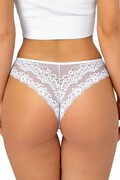 Bawełniane figi brazylijskie 270 białe S Donna