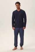 Piżama męska Hunt niebieska premium XL Henderson