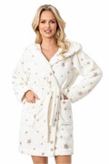 Cieplutki szlafrok Kristina w gwiazdki M/L Donna