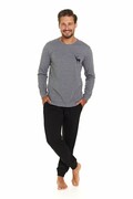 Piżama męska Jeleń ciemnoszara XXL DN Nightwear