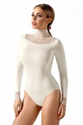 Bodu z koronką Moments ecru S Hamana