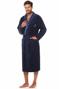 Szlafrok męski Profesor granatowy M L&L