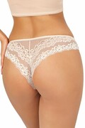 Bawełniane figi brazylijskie 270 beżowe XL Donna