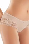 Figi z koronką 64 beżowe M Ewana