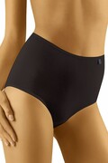 Figi damskie z podwyższonym stanem Maxi czarne XXL Wolbar