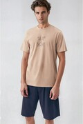 Piżama męska Dreamer beżowa XXL Henderson