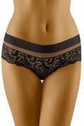 Koronkowe brazylijki Cantata czarne XL Wolbar