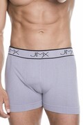 Męskie bokserki Carbon jasnoszare L Julimex