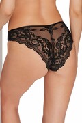 Majtki koronkowe Tallyah, czarne XL Esotiq
