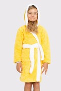Szlafrok dziecięcy Króliczek żółty 98/104 Vienetta Secret