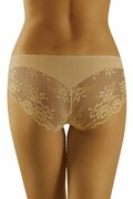 Majtki damskie z koronką Aria beżowe L Wolbar
