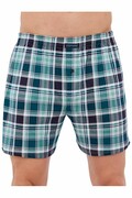 Bokserki męskie Comfort 2291 niebiesko-zielone XL Cornette