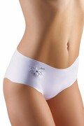 Laserowe majtki bezszwowe Kwiat biały L Emili