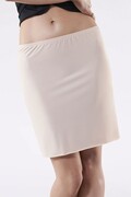 Spódnica halka Soft&Smooth beżowa XXL Julimex
