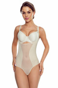 Modelujące body pod biust Viliama beżowe XL Eldar