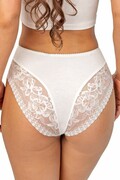 Koronkowe majtki 235 ecru L Donna