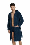 Szlafrok męski Until granatowy XXL Henderson