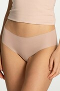 Bawełniane majtki bezszwowe Cotton mood CLASSIC beżowe XL Julimex