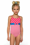 Dziewczęcy jednoczęściowy strój kąpielowy Barborka 116 Lorin