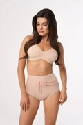 Wyszczuplające wysokie figi 073 beżowe 4XL Babell