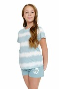 Piżama dziecięca Zen Ombre niebieska 146/152 DN Nightwear