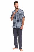 Męska piżama Noah w kratę M DN Nightwear