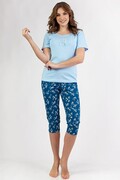 Piżama damska Sofi niebieska XXL Regina