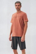 Piżama męska Deli ceglasta XXL Henderson
