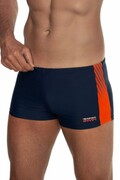 Bokserki kąpielowe Zither pomarańczowe paski L Henderson