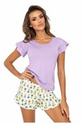 Piżama damska Ananas fioletowa XL Donna