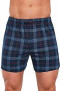 Bokserki bawełniane Comfort 2255 niebiesko-czerwone XL Cornette