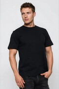 T-shirt Basic czarny XL Moraj
