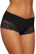 Damskie szorty z koronką 107 czarne XL Gabidar