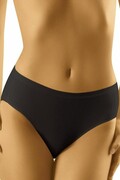 Figi damskie z podwyższoną talią Comforta czarne 4XL Wolbar