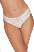 Majtki koronkowe Tallyah, białe M Esotiq