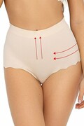Stringi modelujące Feel Good beżowe S Mitex