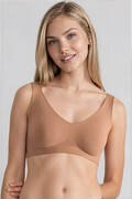 Sloggi ZERO Feel 2.0 Bralette beżowa XS Sloggi