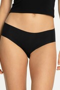 Bawełniane majtki bezszwowe Cotton mood CLASSIC czarne XL Julimex