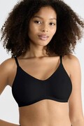 Miękki biustonosz z bawełny organicznej GO Daily Cotton czarny XL Sloggi